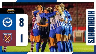 Conti Cup Highlights Brighton 3 West Ham 1 [upl. by Im668]