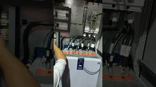 500hp ammonia compressor test run after installation HVAC technology electrical electronics [upl. by Sherar]