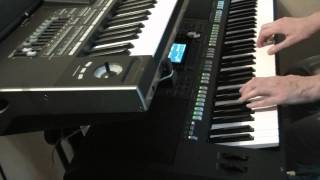 Jai demandé à la lune yamaha psr s950 [upl. by Retnuh]