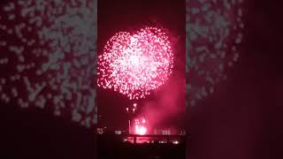 kanagawa ken fire works japan [upl. by Enyaht605]