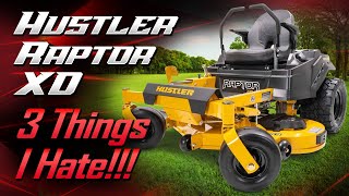 3 THINGS I HATE  Hustler Raptor XD Review  Overview [upl. by Adorne]