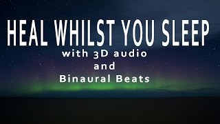 Guided Meditation for Sleep and Healing with Binaural Beats and 3D sounds [upl. by Rebah]