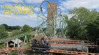 Top 15 Rides at Hansa Park [upl. by Iah]