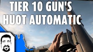 Battlefield 1 Tier 10 Guns  The Hout Automatic LMG Support Class [upl. by Kev]