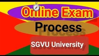 SURESH GYAN VIHAR UNIVERSITY ONLINE EXAM DEMO [upl. by Deadman]