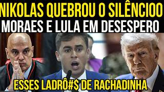 NIKOLAS FERREIRA QUEBRA O SILÊNCIO APOS VITORIA DE TRUMP E REVELA COMO VÃO ACABAR COM A FARA DE MORA [upl. by Blatt234]