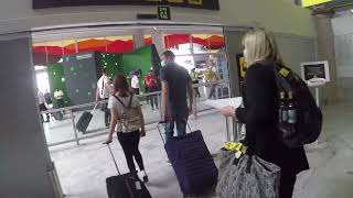 Lanzarote Airport Arrecife arrival walkthrough [upl. by Yelnet]