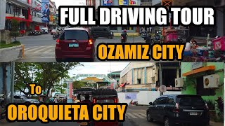 Ozamiz City to Oroquieta City  Full Driving Tour  Hyperlapse [upl. by Savanna]