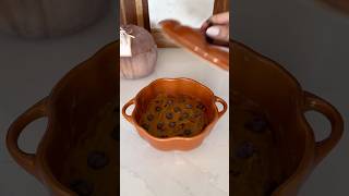 Singleserve chocolate chip pumpkin bread🎃🍫pumpkin baking asmr fallrecipe cozy trending yum [upl. by Nerek]