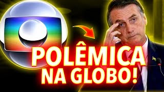 REPÓRTER DA TV GLOBO QUE ELOGIOU O BOLSONARO AO VIVO LEVOU BRONCA DOS CHEFES DA EMISSORA [upl. by Tedric]