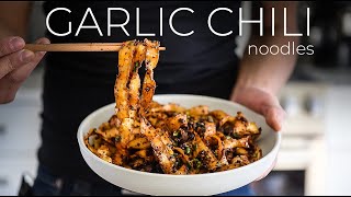 SPICE UP YOUR WEEKLY MENU with this crazy delish Garlic Chili Noodles Recipe [upl. by D'Arcy]