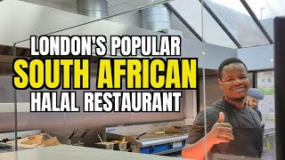 Londons Popular SOUTH AFRICAN Halal Restaurant  The TRURO Croydon [upl. by Enylecoj34]