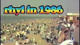 Rhyl August 9th 1986  The Beach and Funfair [upl. by Phineas]