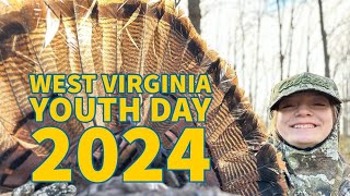 WEST VIRGINIA youth turkey hunt 2024 [upl. by Brittan]