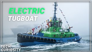 Sparky  Worlds First Electric Tugboat [upl. by Clarey]