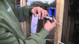 How to Install a 120 volt outlet [upl. by Llenram]