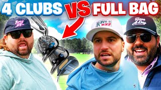 Can Fat Perez Beat Us Using ONLY Four Golf Clubs [upl. by Lorant891]