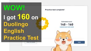 See how I scored 160 on Duolingo English Practice Test in January 2024  Duolingo English Test [upl. by Odel]