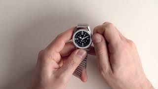 SERICA WATCHES REF 6190 HOW TO SET THE TIME [upl. by Jaco]