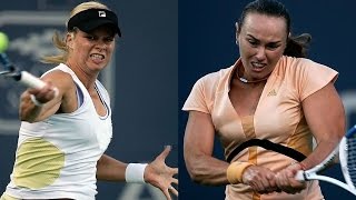 Martina Hingis vs Kim Clijsters 2006 Acura Classic Highlights [upl. by Anella]