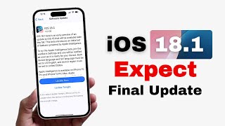 iOS 181 Expect Final Update in Hindi [upl. by Jodee766]