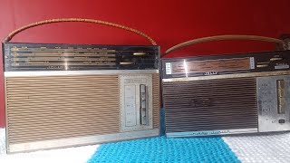 Vintage Jolly Transistor Radio Rampur city India made 1960 s Rare 4 bands 3 bands Radios very Rare [upl. by Thornie534]