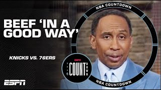 Stephen A FULLY EXPECTS a NEW INTENSITY for Knicks vs 76ers 🍿  NBA Countdown [upl. by Louella776]