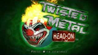 Twisted Metal Head On  Menu Theme [upl. by Godbeare]