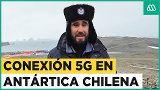 Conexión 5G en la Antártica chilena El gran avance tecnológico para concertarse a internet [upl. by Sitruk494]