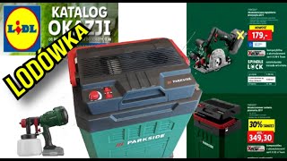 Katalog Parkside Nowości Lodówka x20V Pilarka Lakierniczy [upl. by Eirrej]