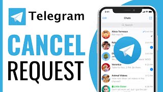 How To Cancel Join Request In Telegram  Full Guide 2024 [upl. by Dunlavy]