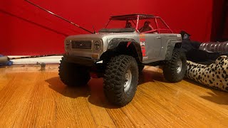 Crawling my axial SCX 10￼ ii [upl. by Macilroy]