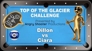 Dillon vs Ciara Top of the Glacier Challenge [upl. by Kidder]