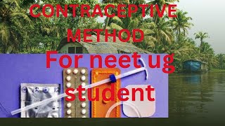 ranvijaymbbs contraceptive method for neet ug [upl. by Niarb]