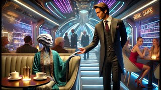 Rich Human Man Helps Elderly Alien Lady Up in Cafe and Has No Idea Who Hes Approaching SCiFi HFY [upl. by Drusi]