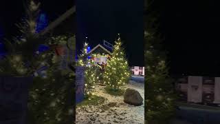 Blue Mountain Ontario  Malayalam Vlog Canada Blue Mountain Village Xmas and New year Winter Lights [upl. by Hedvige622]