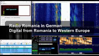 Shortwave Decode DRM Digital Radio Mondiale with DREAM [upl. by Eynttirb]