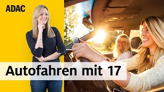 Endlich Autofahren Begleitetes Fahren ab 17  Darauf müsst ihr achten  ADAC  Recht Logisch [upl. by Berkow]