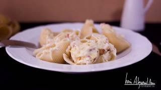 🥠 LUMACONI RELLENOS  Objetivo en la Cocina Receta Sencilla 🍤 [upl. by Aribold346]