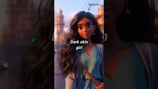 Dark skin girl  Indian story  an emotional story  brown skin  i am black shorts viral [upl. by Swigart799]