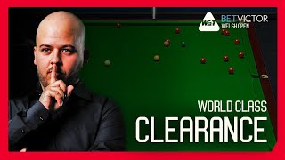 BEST CLEARANCE EVER  Brecel makes INCREDIBLE Break vs Dott 🤯  BetVictor Welsh Open [upl. by Agle441]