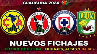 ✅ NUEVOS FICHAJES CONFIRMADOS LIGA MX CL2024  CHÁVEZ AL AMÉRICA NUEVO REFUERZO PARA CRUZ AZUL [upl. by Lull116]