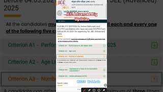 JEE Advanced Big Updates🥳No of Attempts Increase 😊jeeadvancedupdatesnews [upl. by Tavy]