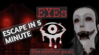 Eye the horror game fear game eye horror game subscribe likethisvideo [upl. by Greenberg]