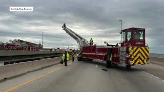 Florida man killed in crash on Virginia bridge [upl. by Enorej702]