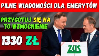 Ekscytująca wiadomość dla polskich emerytów do 1330 zł bez podatku  Bądź na bieżąco [upl. by Nosreh]