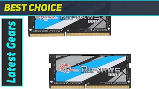 GSKILL Ripjaws 32GB DDR4 SDRAM Memory Module  Unleash Your Laptops Potential [upl. by Nairrot]