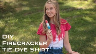 How to Tie Dye Firecracker Technique [upl. by Lareena655]