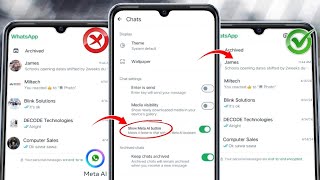 How to Remove Meta Ai On WhatsApp 2024  How to Disable WhatsApp Meta Ai  New Update  2024 [upl. by Noivart]
