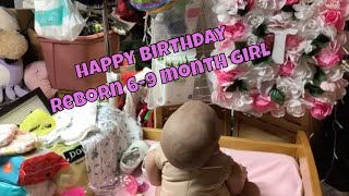 happy birthday reborn 69 month girl [upl. by Jordans]